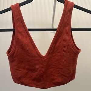 Gymshark Red Cropped Tank